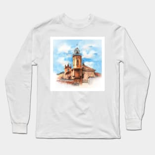 Church in Aix-en-Provence, France Long Sleeve T-Shirt